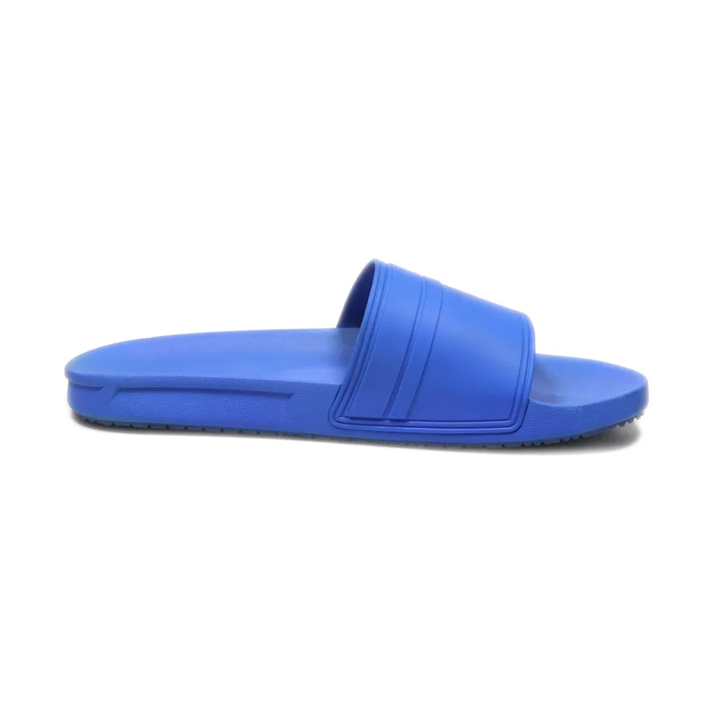 Aldo Slippers Rubber Blue Colour For Men