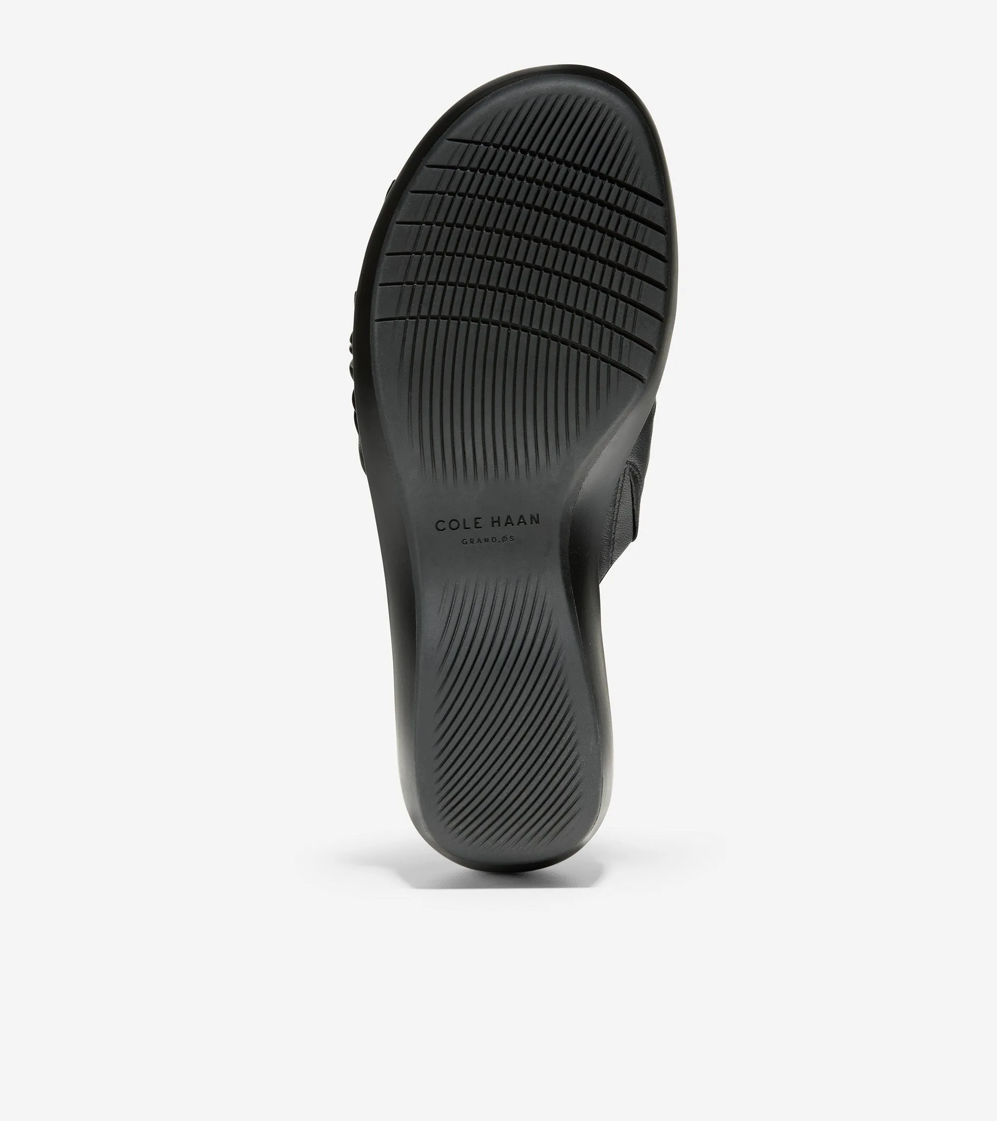 Aubree Ruched Slide Sandal