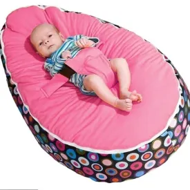 Baby Bean Bag Children Sofa Chair Cover Soft Plush Toys Children's Bed with Adjustable Harness