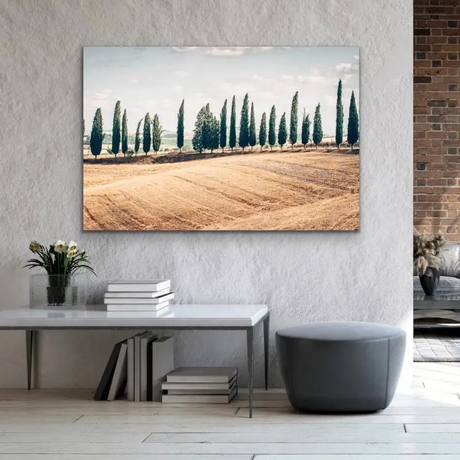 Beautiful Tuscany - Italian Landscape Art Print Stretched Canvas Wall Art