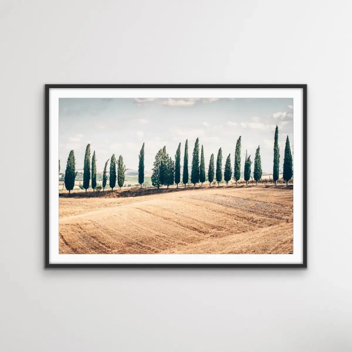 Beautiful Tuscany - Italian Landscape Art Print Stretched Canvas Wall Art