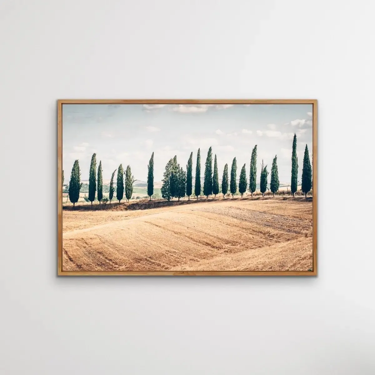 Beautiful Tuscany - Italian Landscape Art Print Stretched Canvas Wall Art