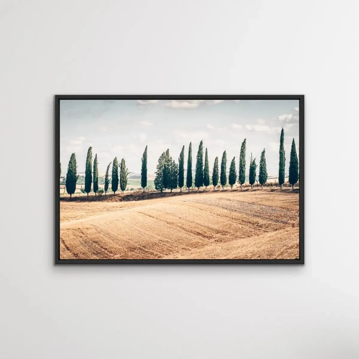 Beautiful Tuscany - Italian Landscape Art Print Stretched Canvas Wall Art