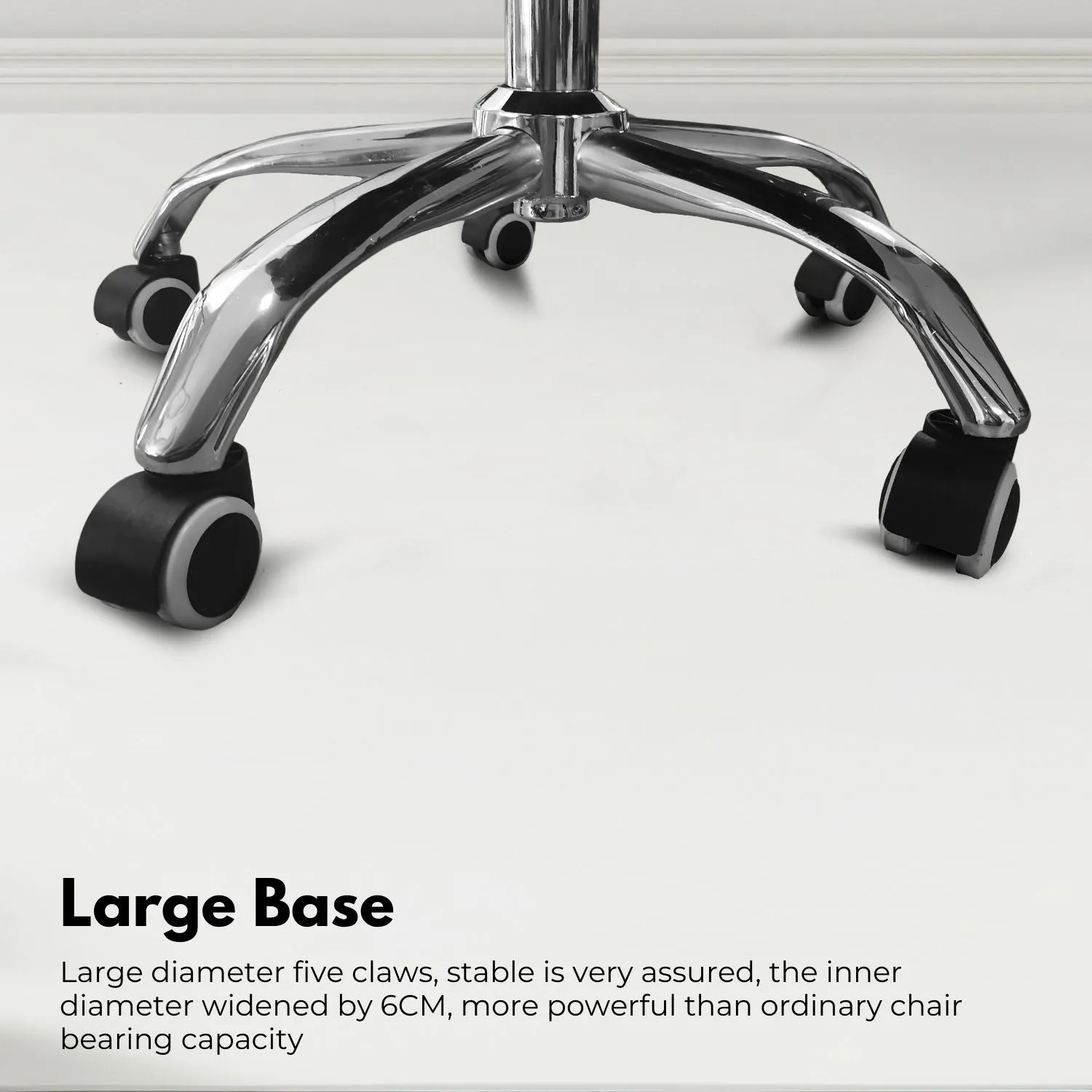 Ergonomic Mesh Office Chair with Lumbar Support, Adjustable, Grey | EKKIO