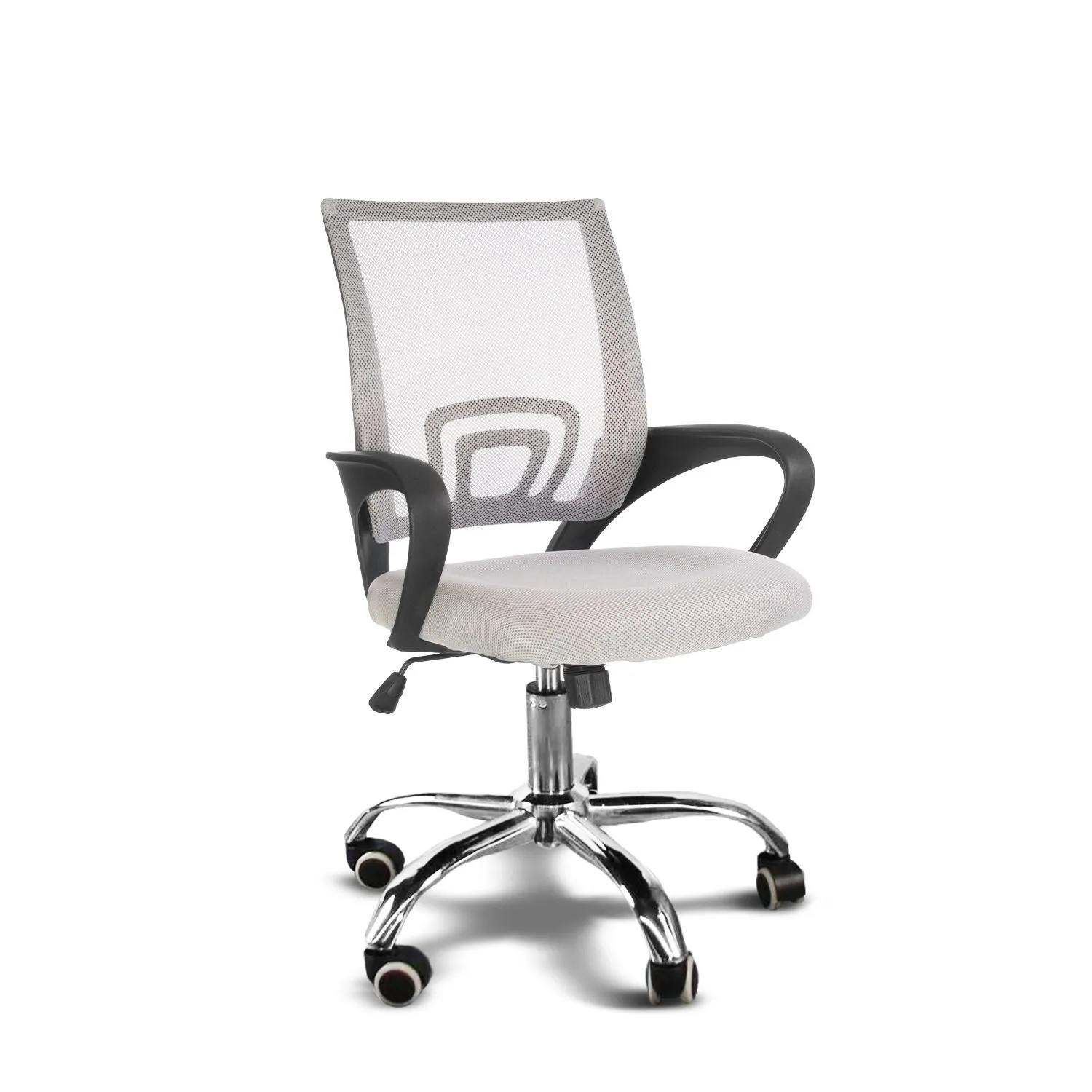 Ergonomic Mesh Office Chair with Lumbar Support, Adjustable, Grey | EKKIO