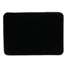 Faux Fur 60 x 40 Black Bathmat