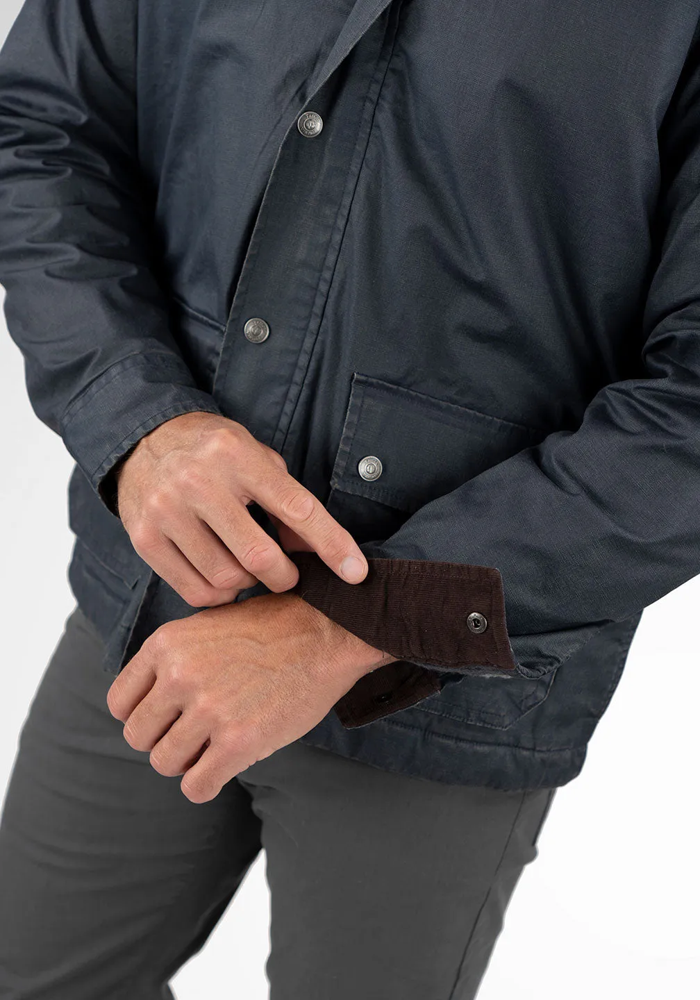 Heritage Waxed Canvas Zipped Jacket