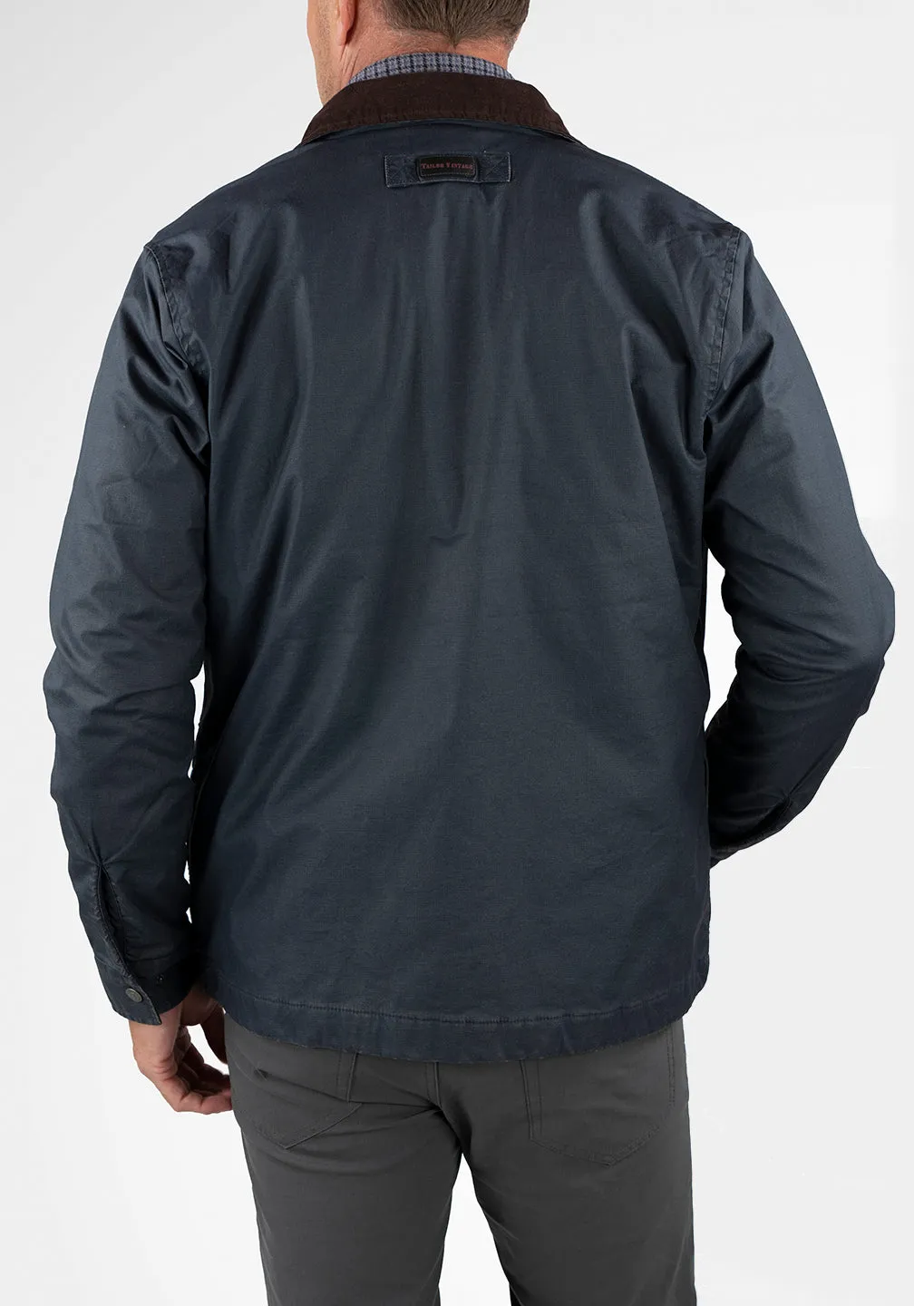 Heritage Waxed Canvas Zipped Jacket