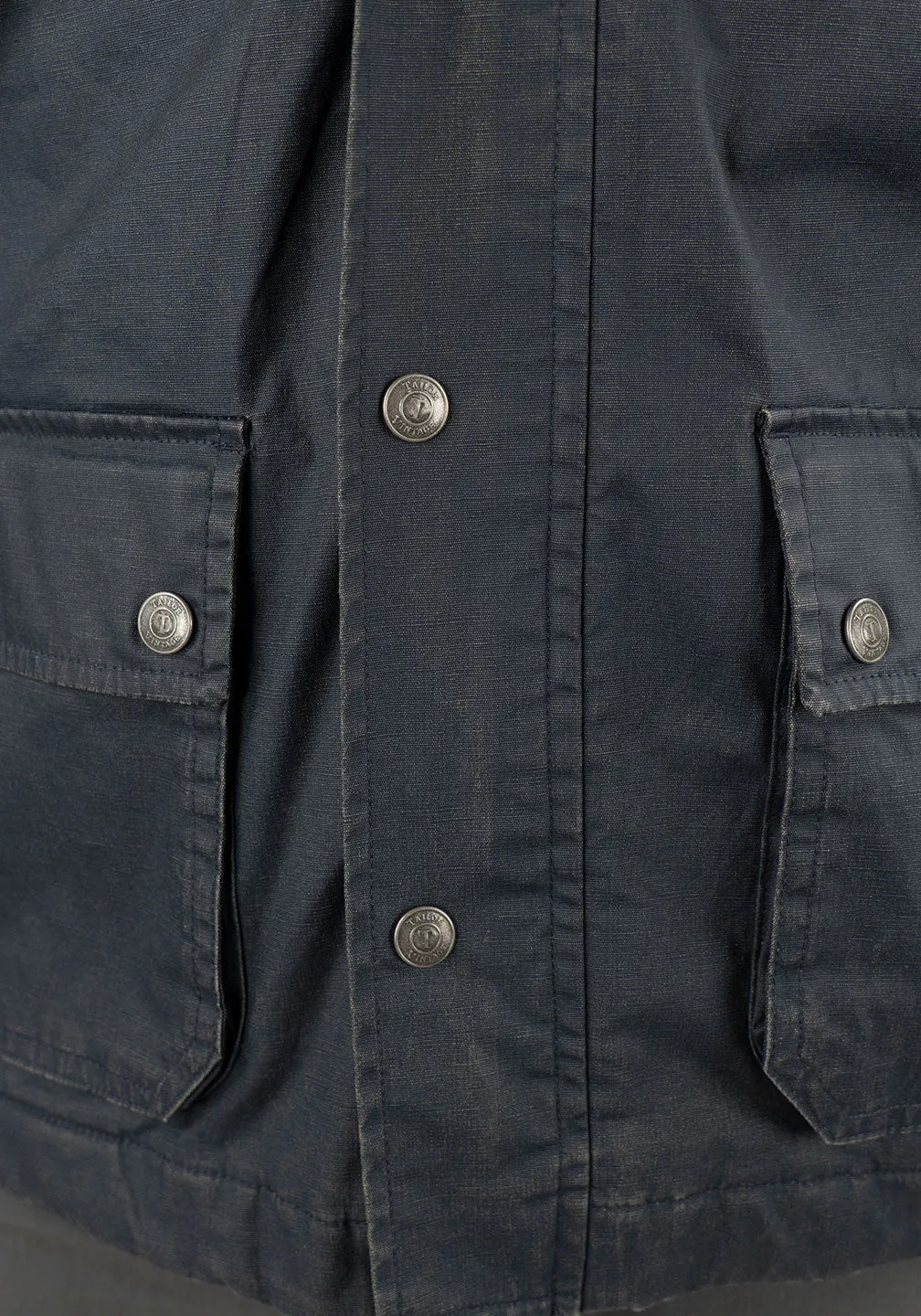 Heritage Waxed Canvas Zipped Jacket