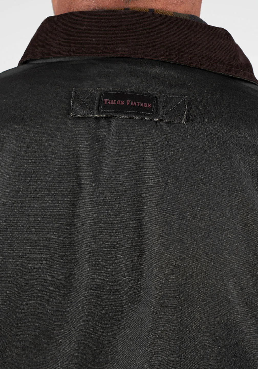 Heritage Waxed Canvas Zipped Jacket