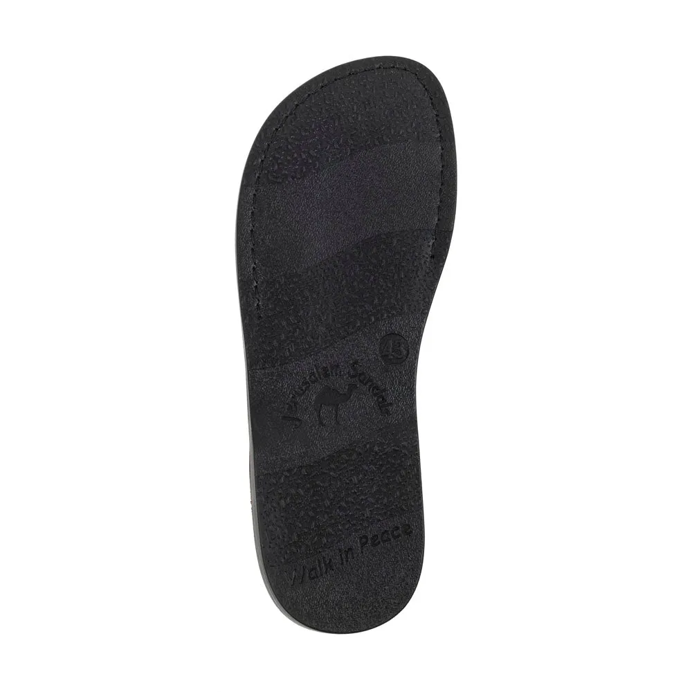 Peter - Leather Toe Strap Sandal | Brown