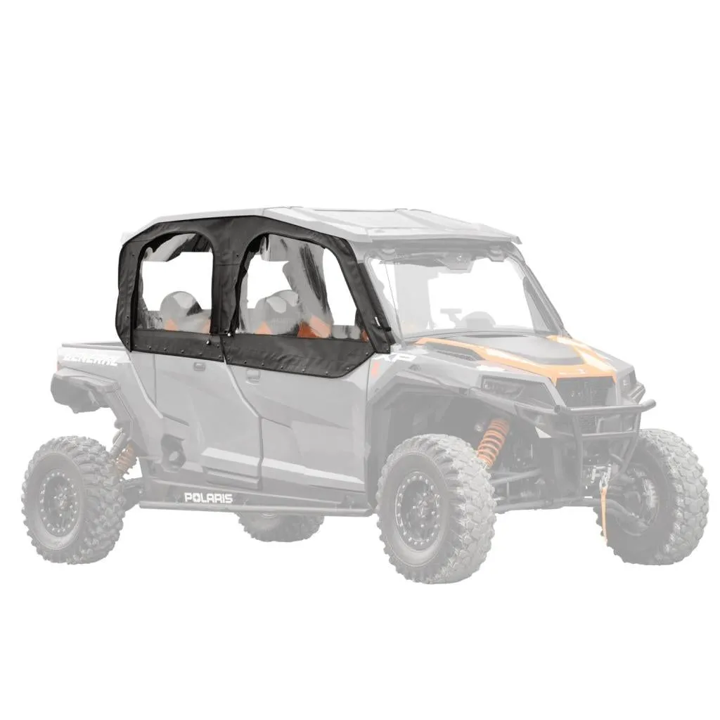 SuperATV Polaris General 1000 Primal Soft Cab Enclosure Upper Doors