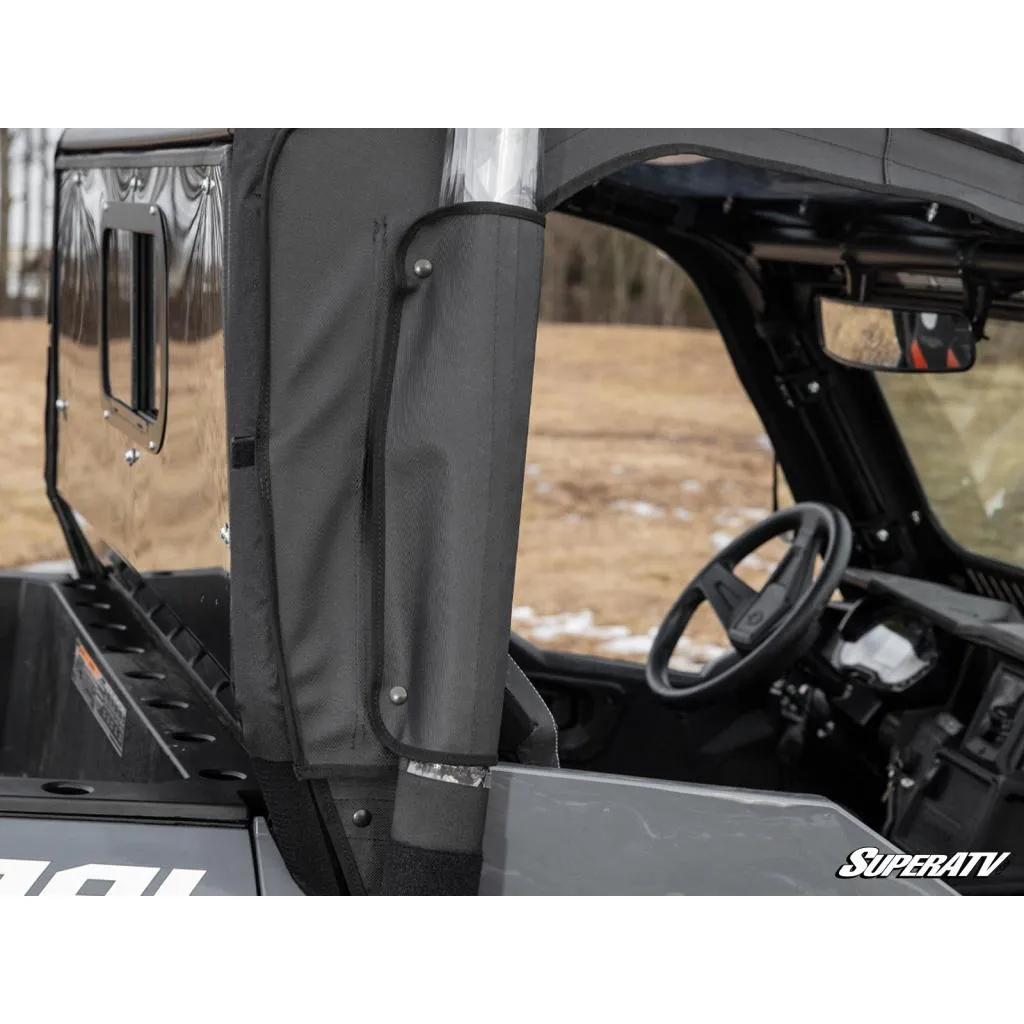 SuperATV Polaris General 1000 Primal Soft Cab Enclosure Upper Doors