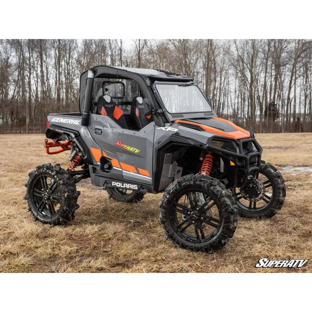 SuperATV Polaris General 1000 Primal Soft Cab Enclosure Upper Doors