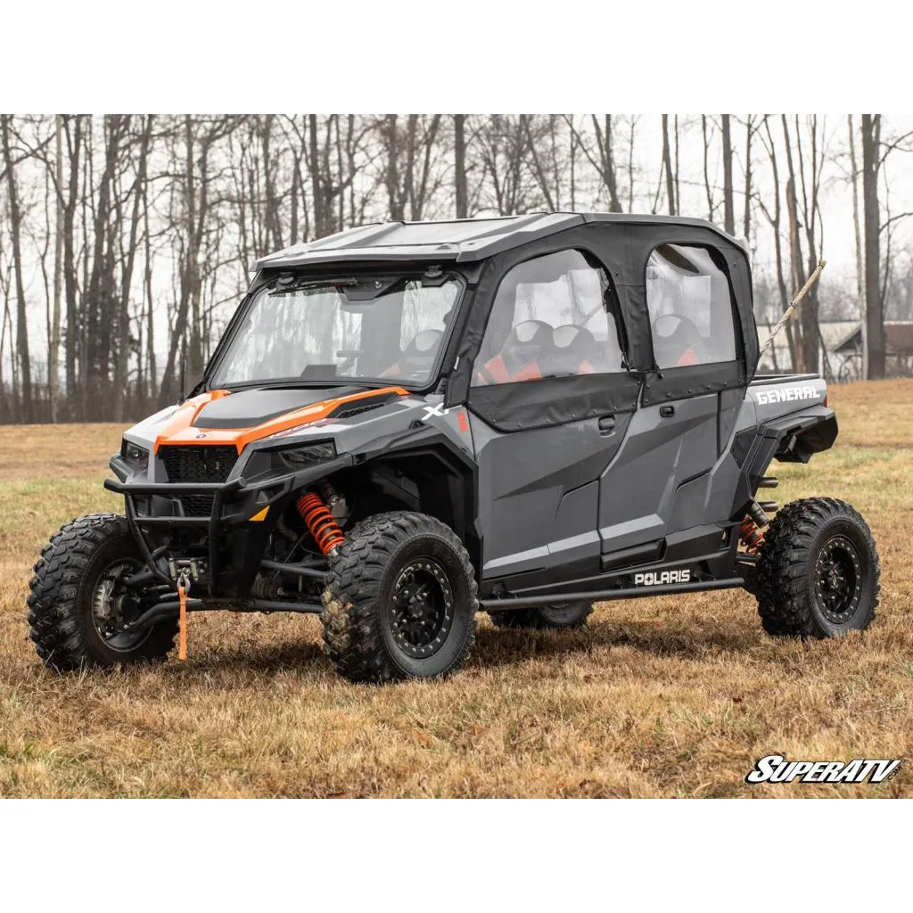 SuperATV Polaris General 1000 Primal Soft Cab Enclosure Upper Doors