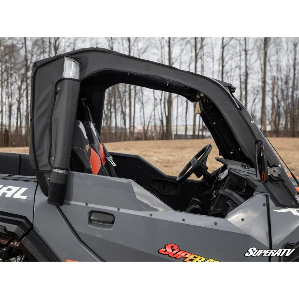 SuperATV Polaris General 1000 Primal Soft Cab Enclosure Upper Doors