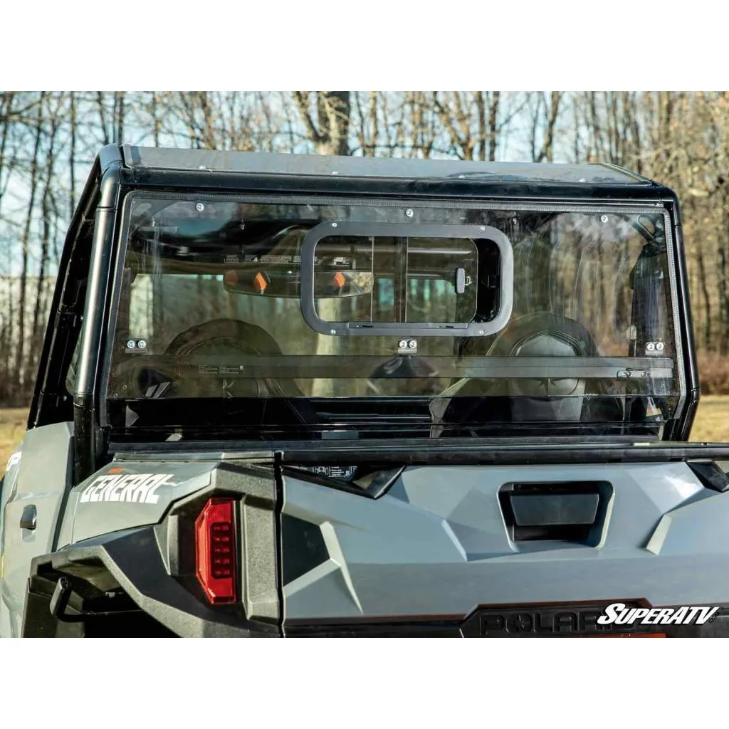 SuperATV Polaris General 1000 Primal Soft Cab Enclosure Upper Doors