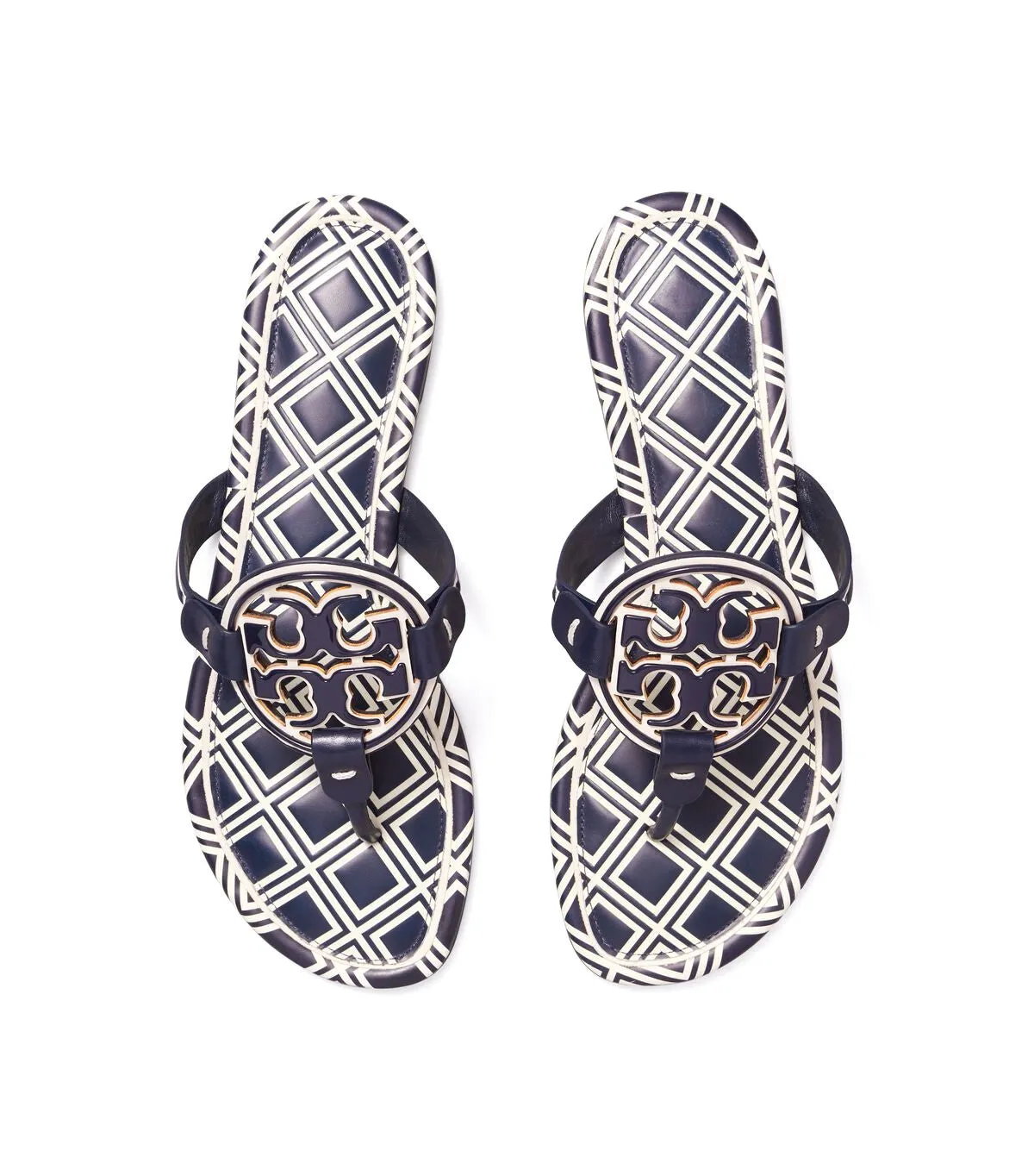 Tory Burch Metal Miller Leather Sandal